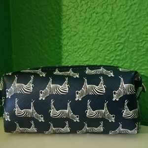 DABNEY LEE small makeup bag zebra print